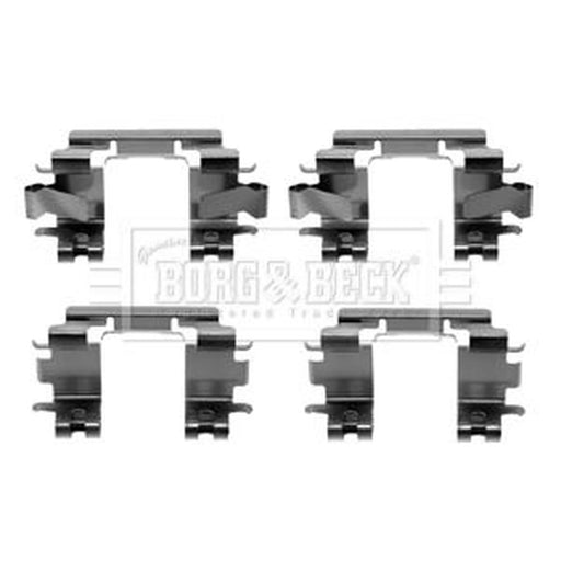 Borg & Beck Brake Pad Accessory Fitting Kit Front BBK1344
