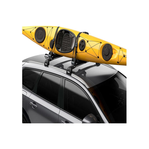 Thule Hull-a-Port Aero kayak rack foldable j-style black Thule - Bars 4 Cars