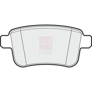 Apec Rear Brake Pad Set PD3246