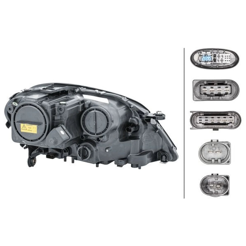 Hella Headlight Headlamp WY5W Left fits Mercedes-Benz M-Class 2005-2011