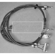 Borg & Beck Handbrake Cable Right Rear BKB3670