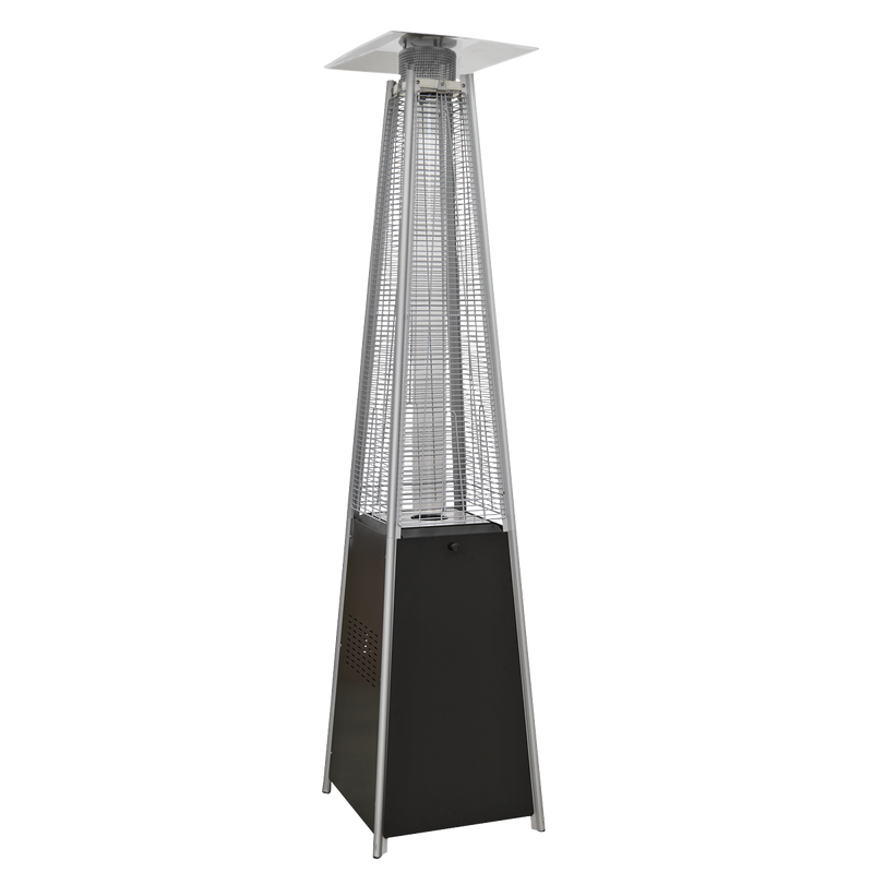 Dellonda Pyramid Gas Outdoor Garden Patio Heater 13kW Commercial & Home Use Dellonda  - Dynamic Drive