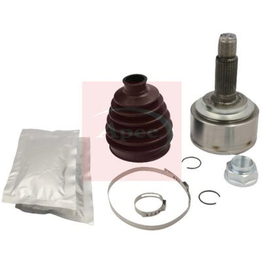 Apec CV Axle Shaft Assembly Wheel Side ACV1051