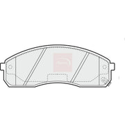 Apec Front Brake Pad Set fits Kia Sedona 1999-2007 2.5 2.9