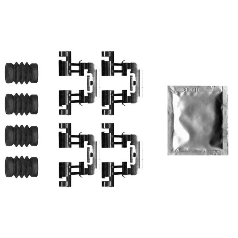 Mintex Brake Pad Accessory Fitting Kit Rear fits Mazda 3 2013-2019