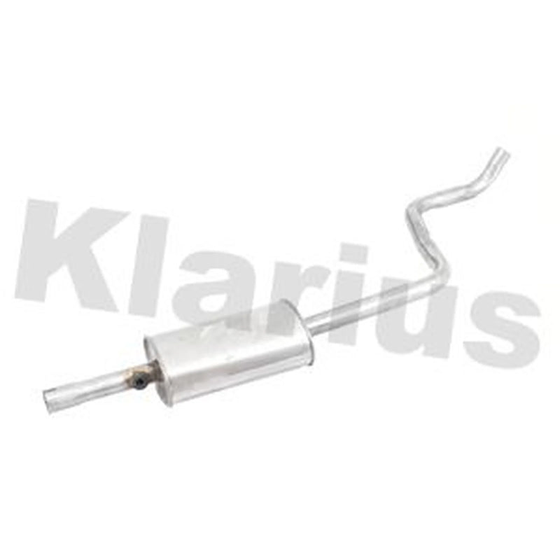 Klarius Box With Centre Pipe Centre fits Mitsubishi Colt VI 2004-2012 1.1 1.3