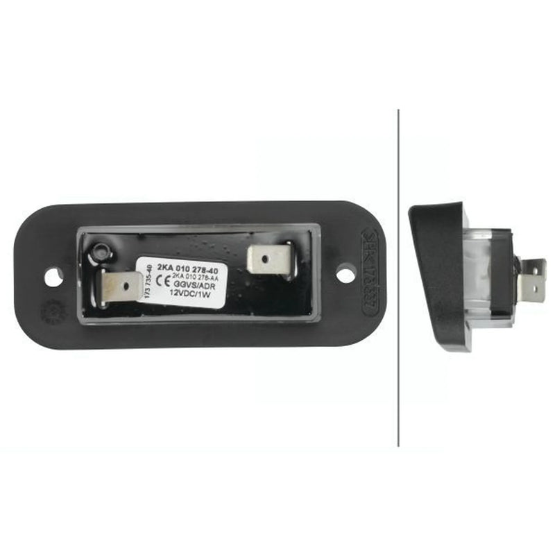 Hella Licence Plate Light / Lamp outer LED
