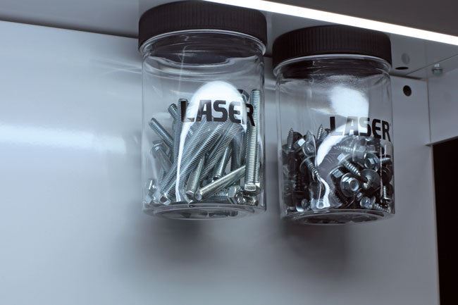 Laser Magnetic Plastic Storage Tubs 2pc Laser - Dynamic Drive