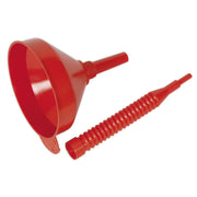 Sealey Flexi-Spout Funnel Medium200mm with Filter F2F Sealey - Dynamic Drive