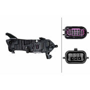 Hella Headlight Headlamp LED Left fits Renault Megane E-Tech SUV 2021 on