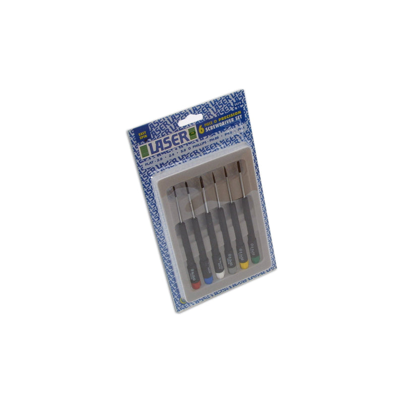 Laser Precision Screwdriver Set 6pc 2419 Laser - Dynamic Drive