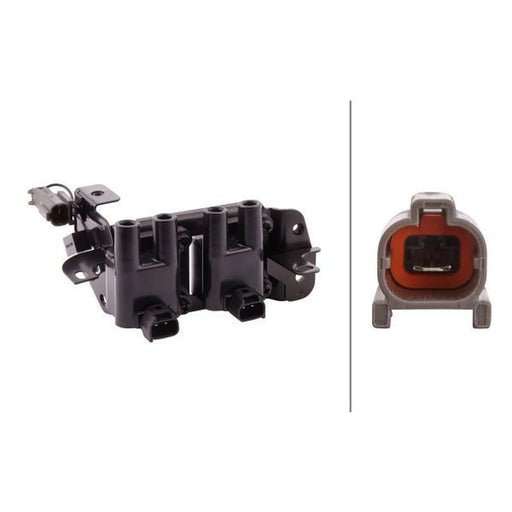 Hella Ignition Coil Pack Left fits Hyundai Accent II 2002-2005 1.6