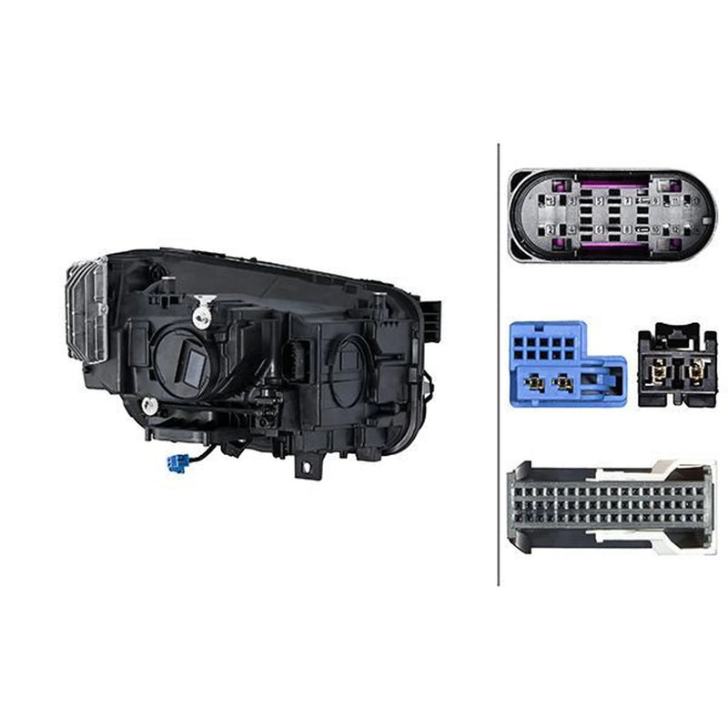 Hella Headlight Headlamp LED Left fits Mercedes-Benz Glb 2019 on