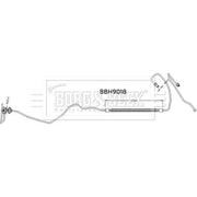 Borg & Beck Brake Hydraulic Hose Line outer BBH9018