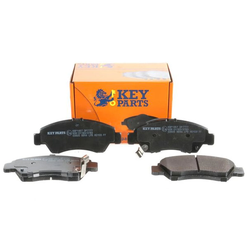 Key Parts 4 x Front Brake Pad Set fits Honda Capa 1998-2002 1.5