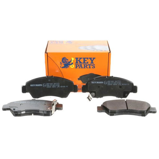 Key Parts 4 x Front Brake Pad Set fits Honda Capa 1998-2002 1.5
