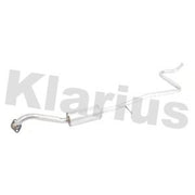 Klarius Box With Centre Pipe Centre fits Ford Fiesta VI 2012-2017 1.0
