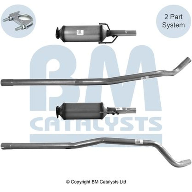 BM Catalysts Dpf fits Opel Corsa C 2003-2009 1.3