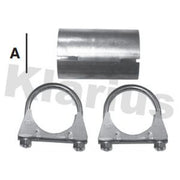 Klarius Connection Pipe 45.5MM L 90MM fits Citroën Dispatch I 1998-2006 1.9