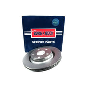 Borg & Beck Front & Rear Brake Discs & Pads fits Jeep Wrangler III 2007-2011