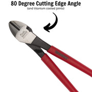 Teng Tools Heavy Duty Side Cutting Plier 200mm Teng Tools - Dynamic Drive
