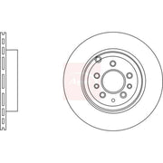 Apec 2 x Vented Brake Discs fits Mazda CX-7 2009-2013 2.2 2.3