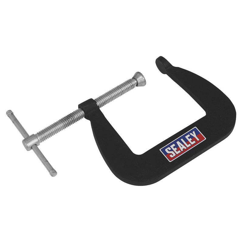 Sealey Junior C-Clamp Set 64mm x 64mm 4pc GCC01 Sealey - Dynamic Drive