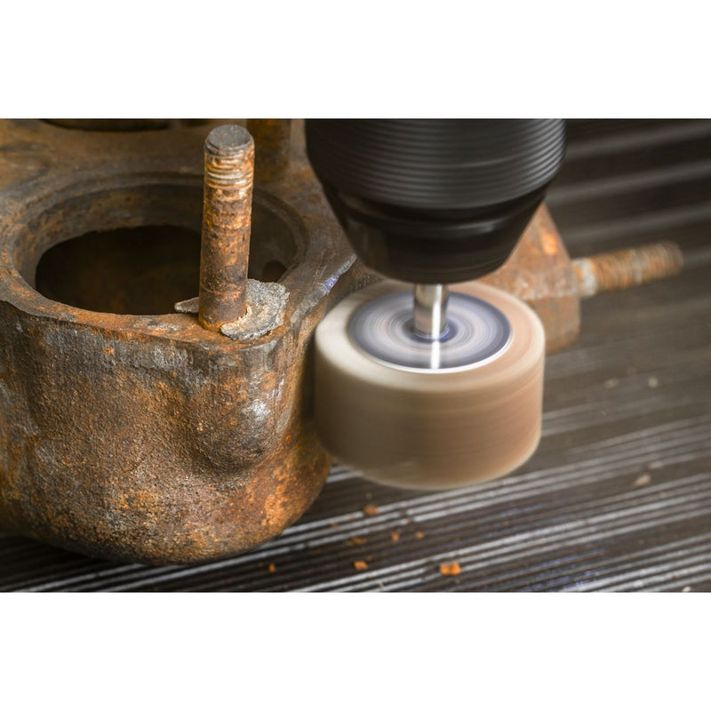 Sealey 40 x 20mm Abrasive Flap Wheel on 6mm Shaft Assorted Grit - Pack of 5 Sealey - Dynamic Drive