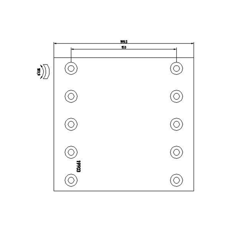DON Don Cv Brake Lining Set BC1001011X7340