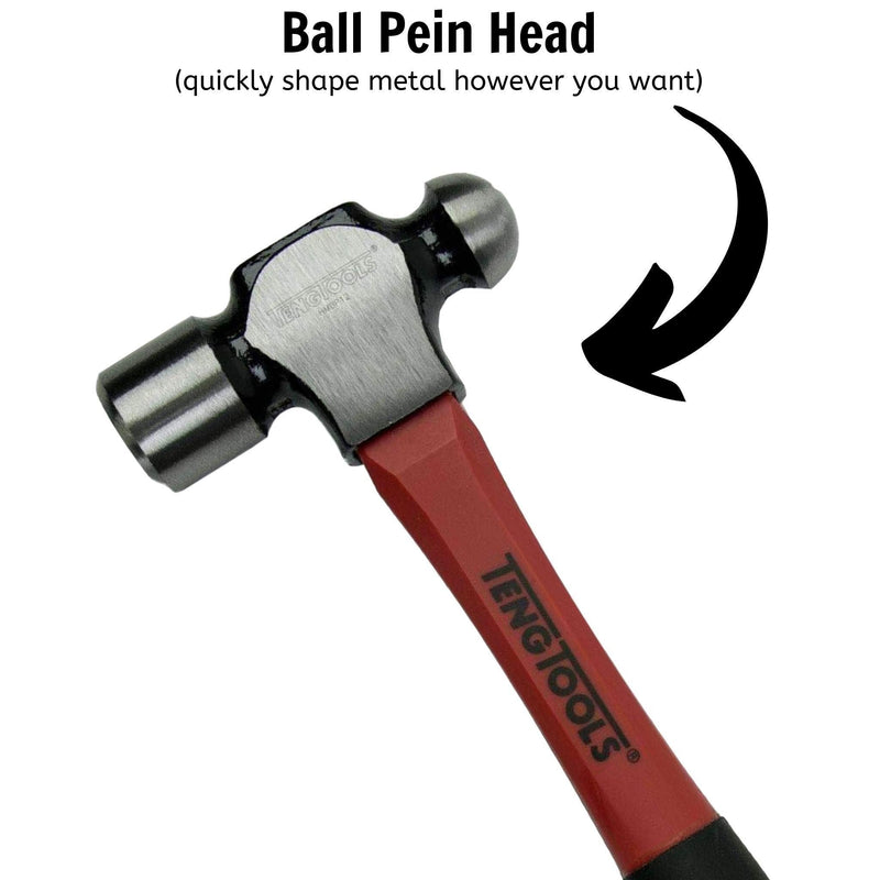 Teng Tools Ball Pein Hammer 12oz Teng Tools - Dynamic Drive