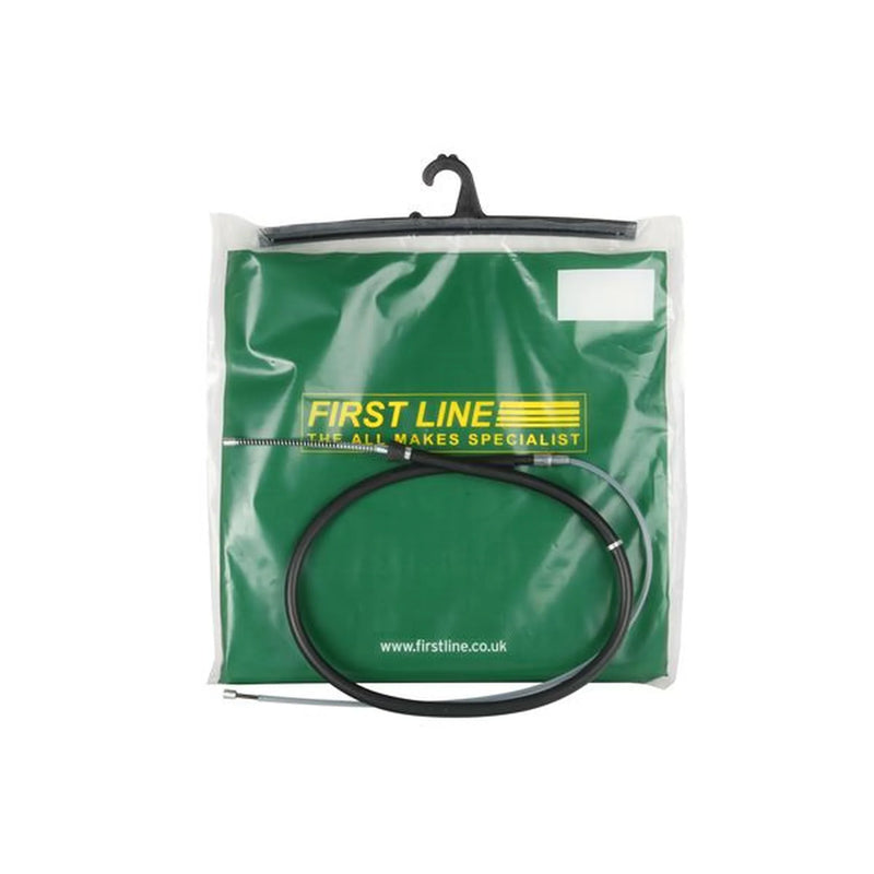 First Line Handbrake Cable Left Rear fits Skoda Rapid 2012-2022 1.0 1.2 1.4 1.6