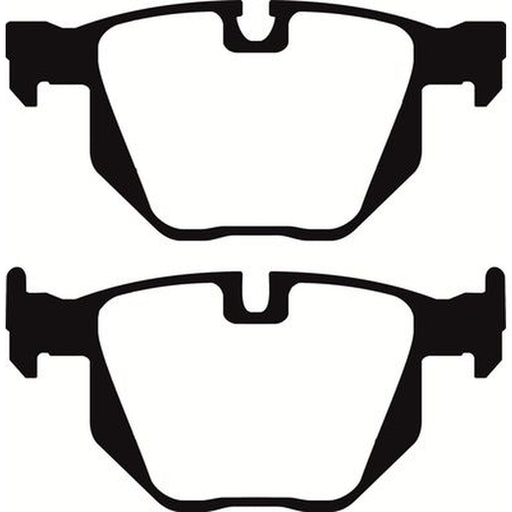 Abtex Rear Brake Pad Set fits BMW X5 2006-2018 3.0