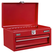 Sealey Superline PRO Mini Toolbox 1 Drawer Red 260x166x142mm