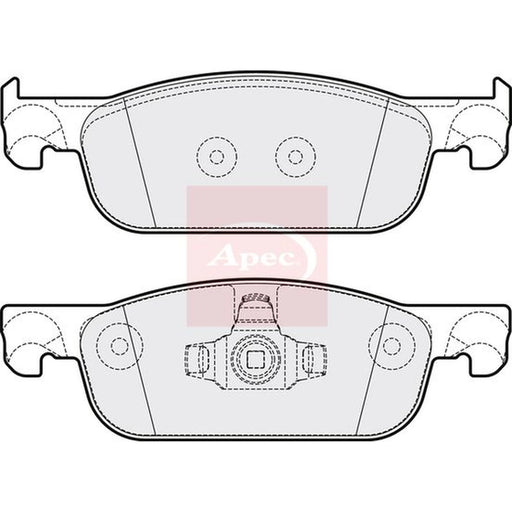 Apec Front Brake Pad Set PAD2127