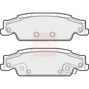 Apec Rear Brake Pad Set fits Cadillac Cts 2003-2007 2.8 3.6