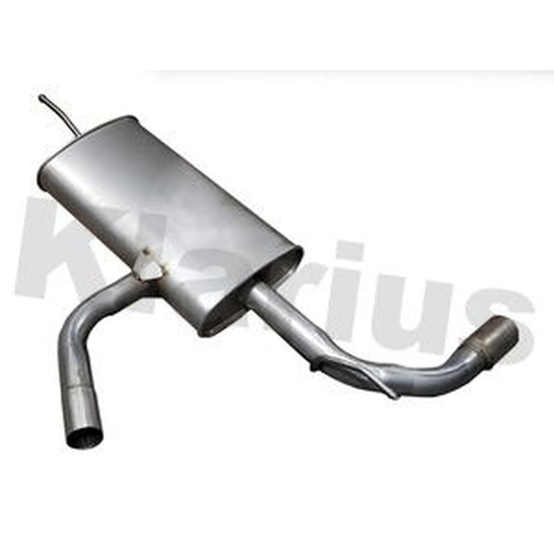 Klarius Box With Tail Pipe Rear fits VW Golf Sportsvan VII 2014-2020 1.6