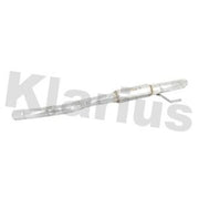 Klarius Box With Tail Pipe Rear fits Citroën C5 Aircross 2018 on 1.5