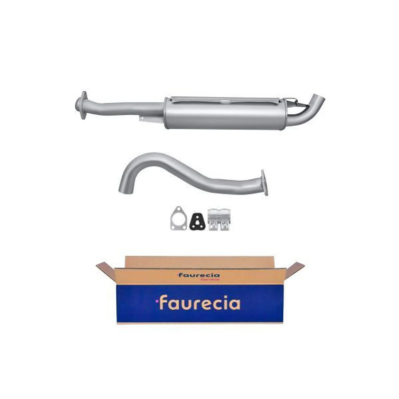 Hella End Silencer Rear fits Mitsubishi Pajero/Shogun 1990-1999 2.8 3.0 3.5