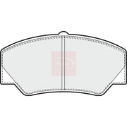 Apec Front Brake Pad Set fits Ford Transit 1985-1992 1.6 2.0 2.5