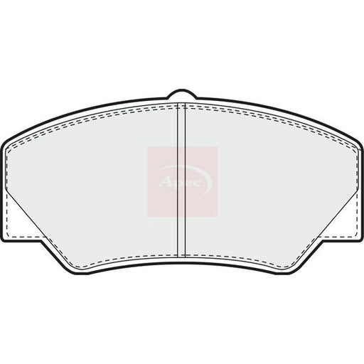 Apec Front Brake Pad Set PAD497