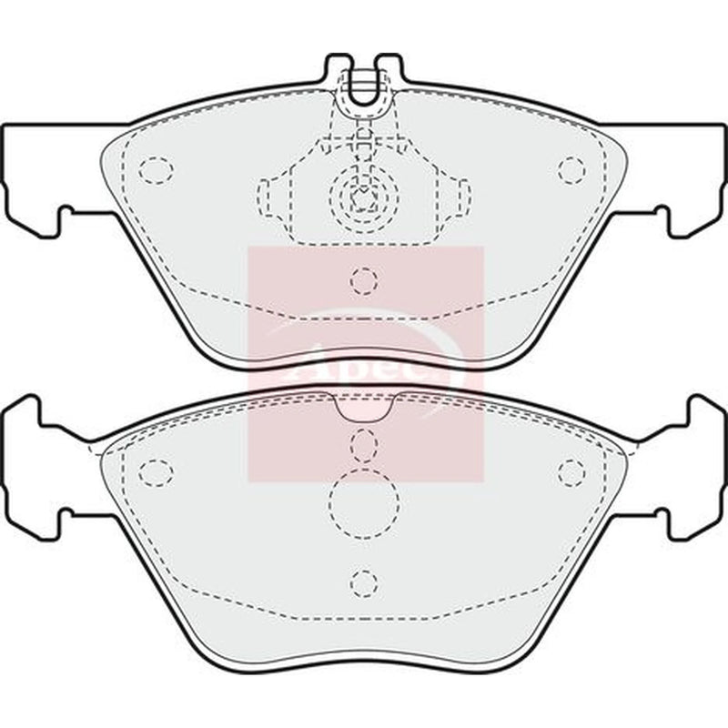 Apec Front Brake Pad Set PAD923