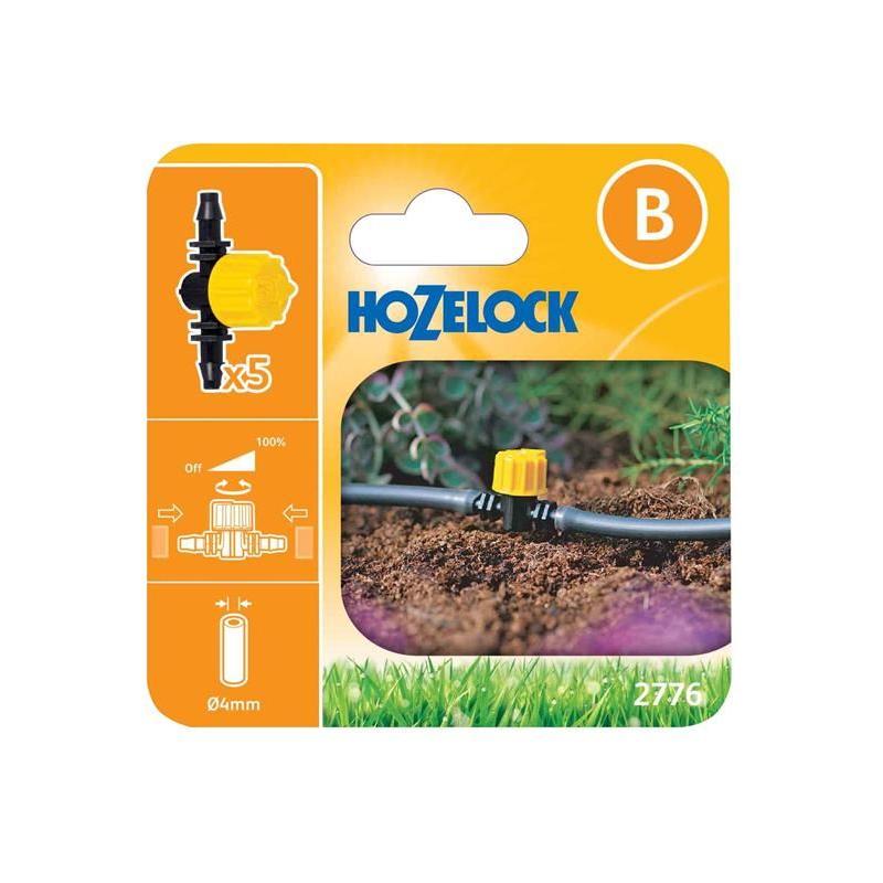 Hozelock 2776 Flow Control Valve 4mm (5 Pack) Hozelock - NN4 Online
