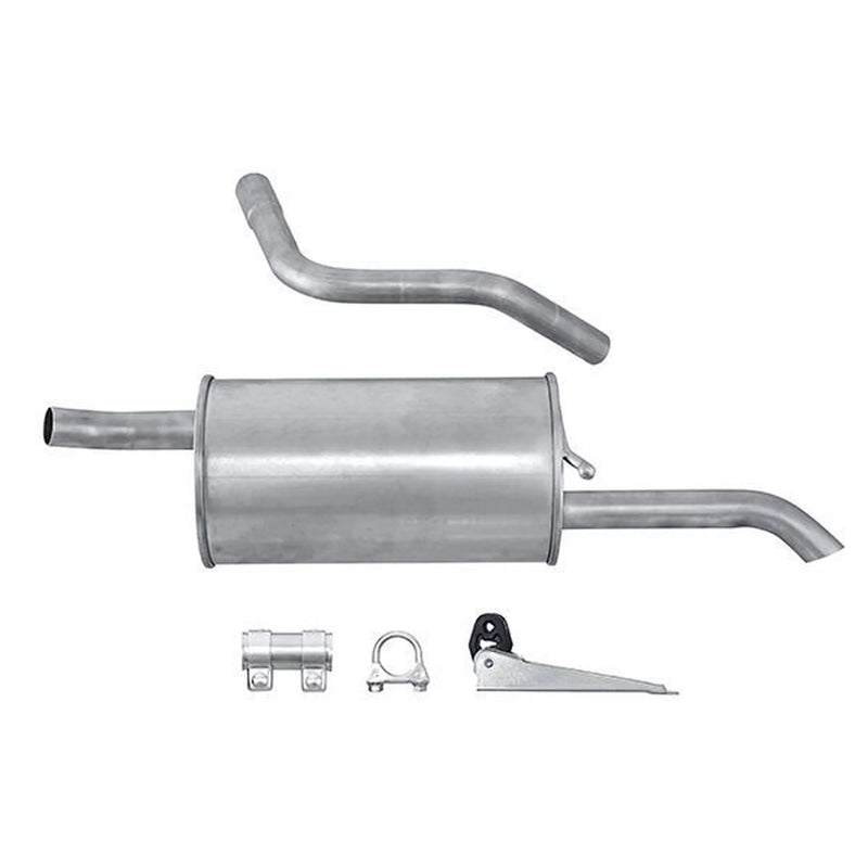 Hella End Silencer Rear fits Seat Ibiza 2006-2015 1.2