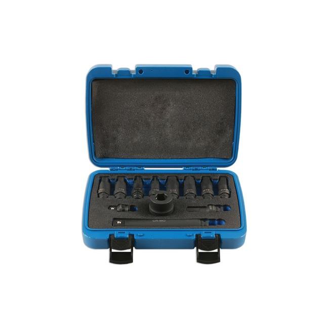 Laser Heavy Duty Impact Socket Bit Set 3/4"D 12pc 7690 Laser - Dynamic Drive