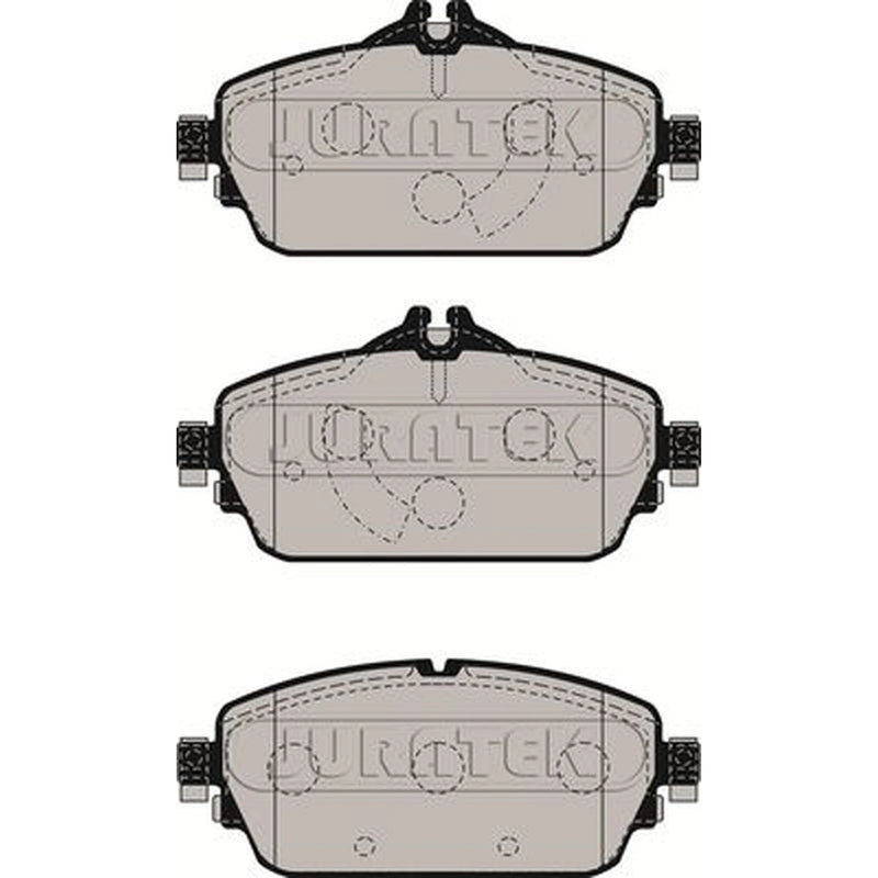 Juratek Front Brake Pad Set fits Mercedes-Benz C-Class 2013-2023