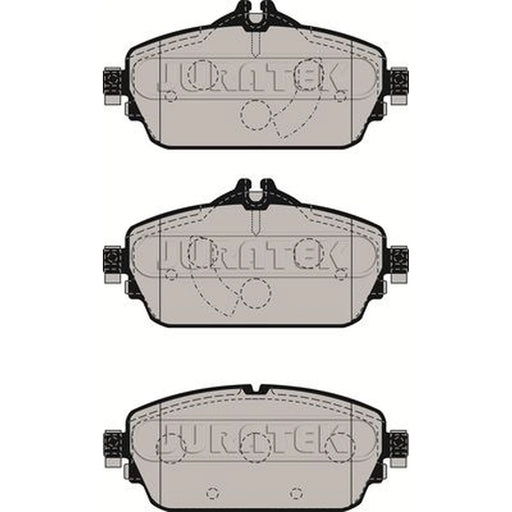 Juratek Front Brake Pad Set fits Mercedes-Benz C-Class 2013-2023