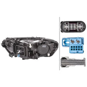 Hella Headlight Headlamp LED Right 1LX 015 086-541