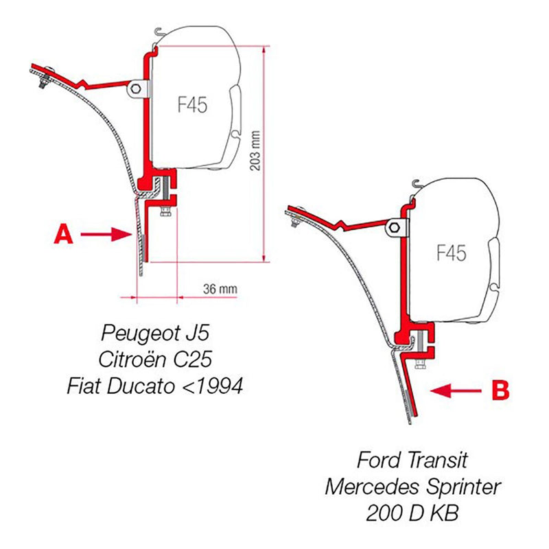 Fiamma Kit Van Fiamma - Dynamic Drive