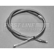 First Line Handbrake Cable Left Rear fits Renault Clio I 1990-1998