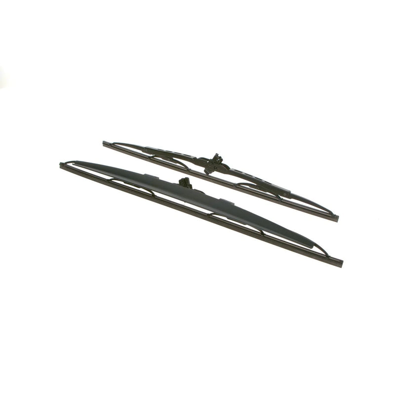 Bosch Front & Rear Super Plus Wiper Blade Set fits VW Polo IV 2001-2009